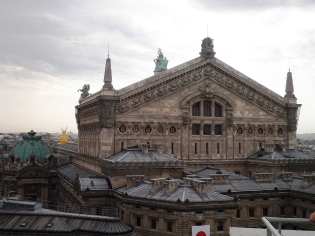 Paris depuis la terrasse des Galeries Lafayette Paris depuis la terrasse des Galeries Lafayette