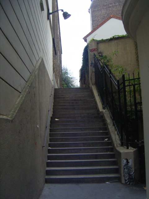 Passage des soupirs et ses escaliers Passage des soupirs et ses escaliers
