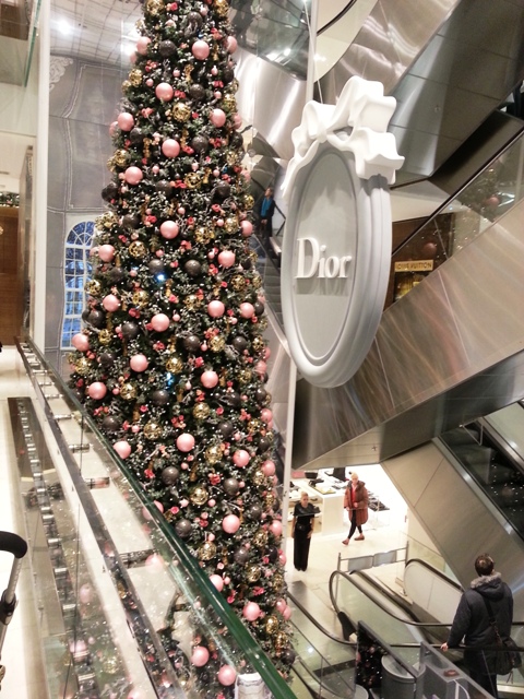 Sapins de Noël Printemps Haussmann 2012