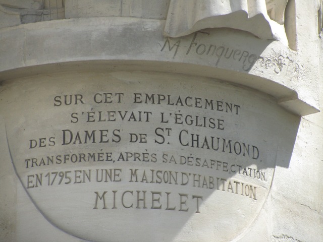 Jules Michelet et les Dames de Saint Chaumond