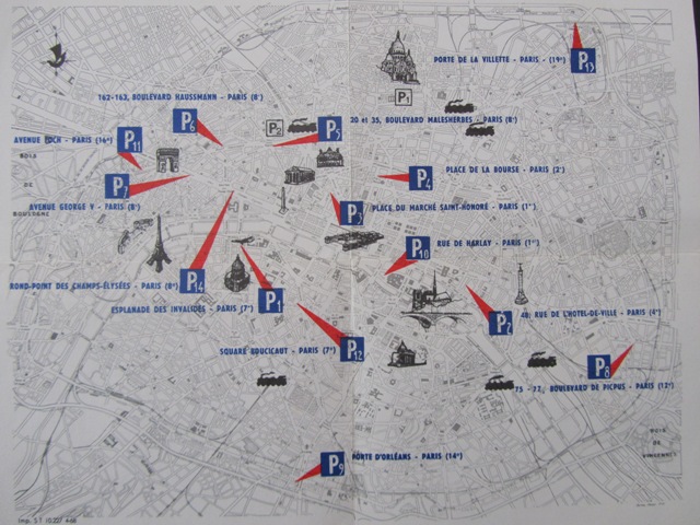 Les Parkings de Paris avant 1969