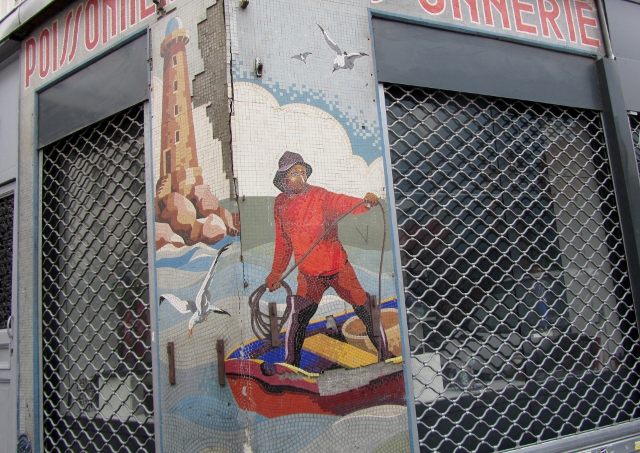 Ancienne poissonnerie rue Ramey / Rue du Baigneur