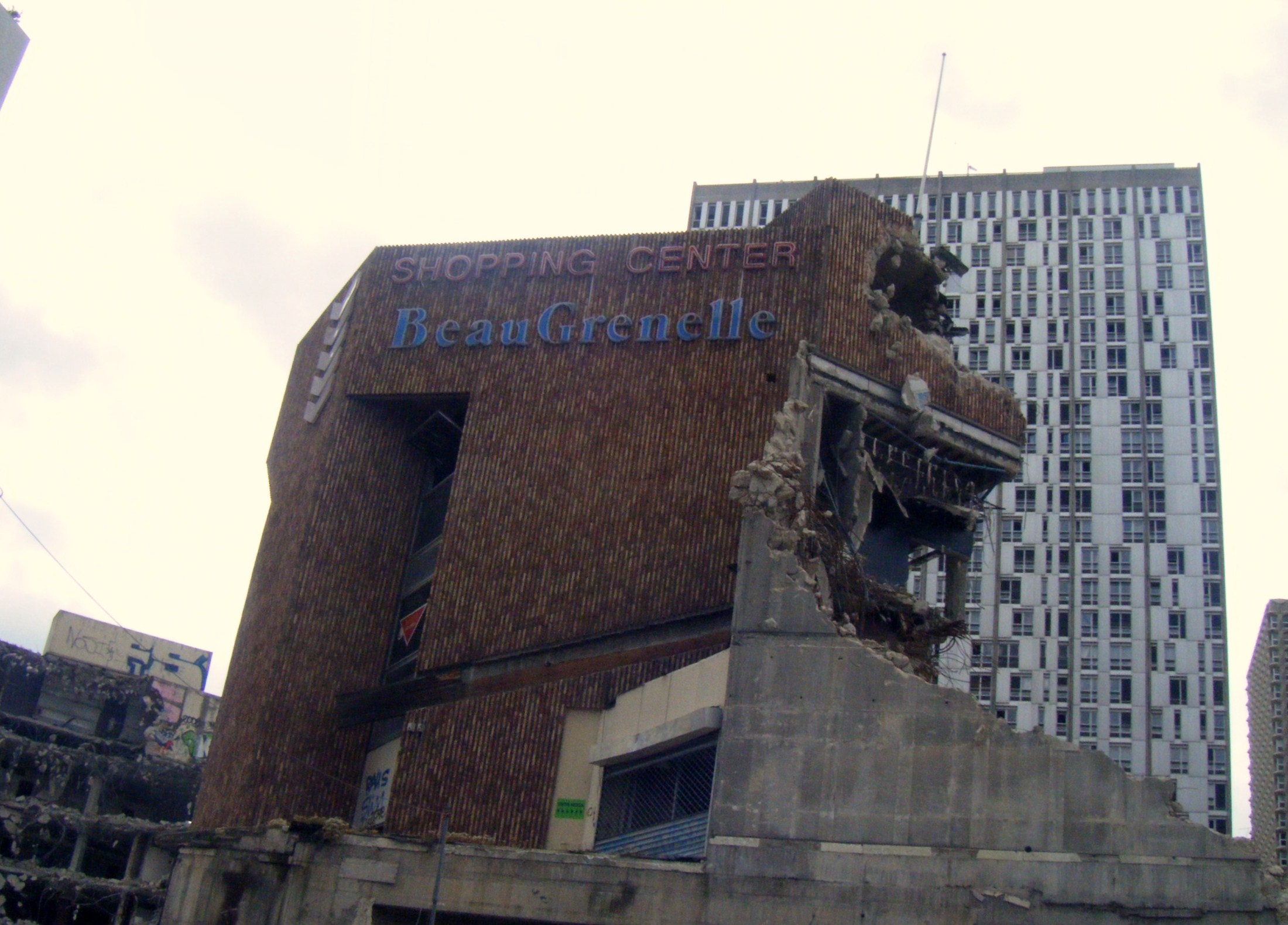Le centre commercial Beaugrenelle