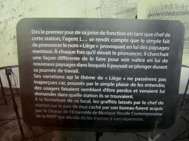 Le nouvel aménagement culturel à la station Liège