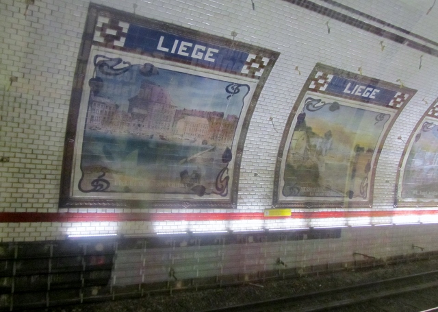 Le nouvel aménagement culturel à la station Liège