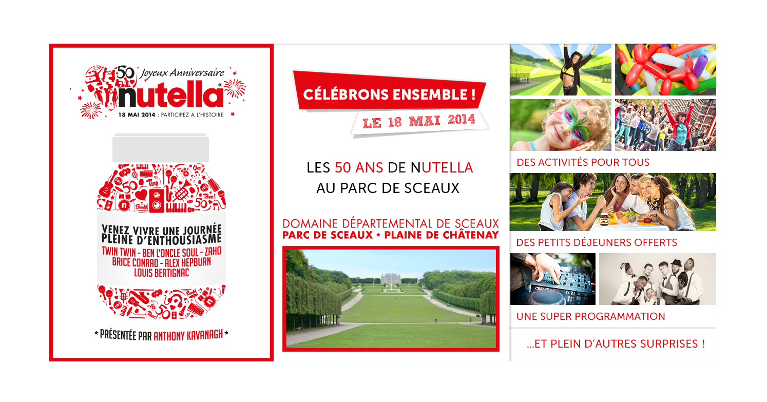 50 ans Nutella