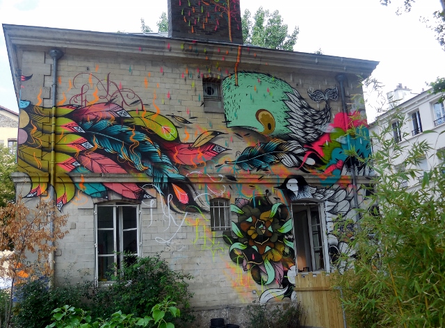 Parcours d'Art Urbain le long du Canal de l'Ourcq