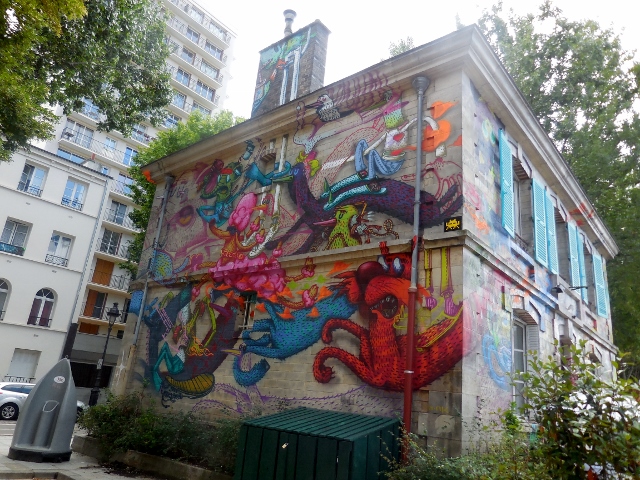 Parcours d'Art Urbain le long du Canal de l'Ourcq