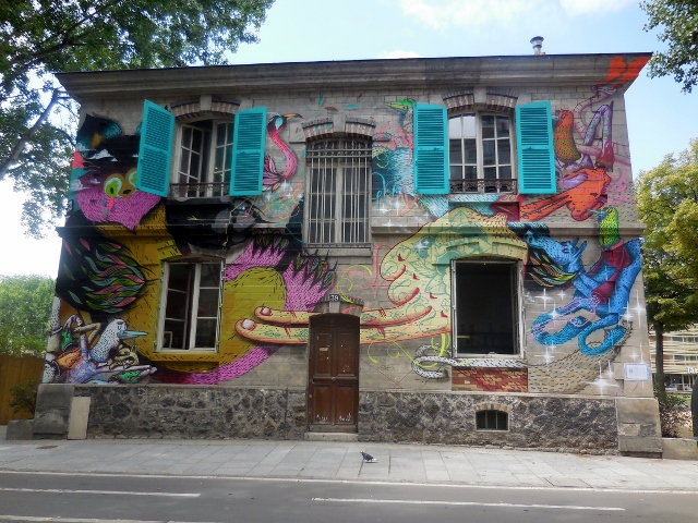 Parcours d'Art Urbain le long du Canal de l'Ourcq