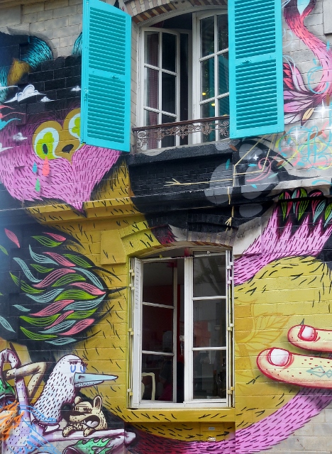 Parcours d'Art Urbain le long du Canal de l'Ourcq