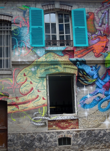 Parcours d'Art Urbain le long du Canal de l'Ourcq