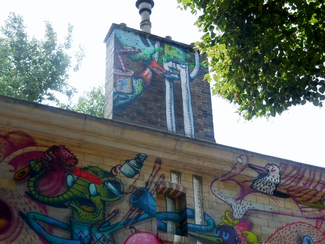 Parcours d'Art Urbain le long du Canal de l'Ourcq