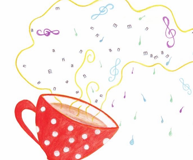 Violette et la tasse de thé