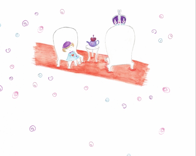 Violette et la tasse de thé