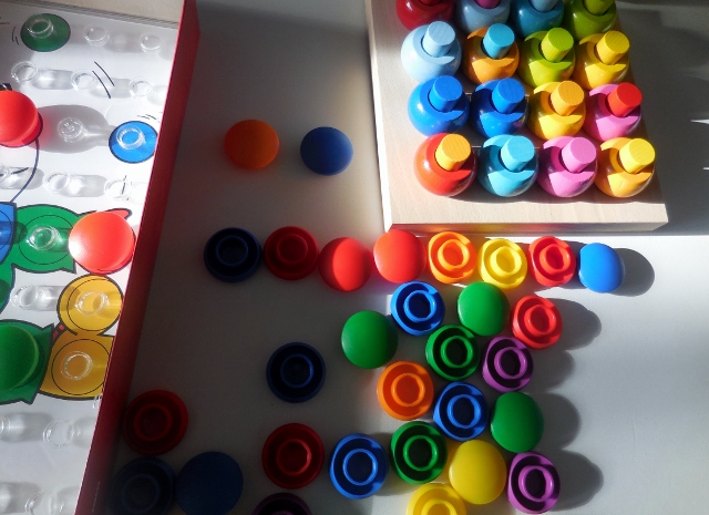 Colorino Ravensburger et Anneaux Multicolores Haba