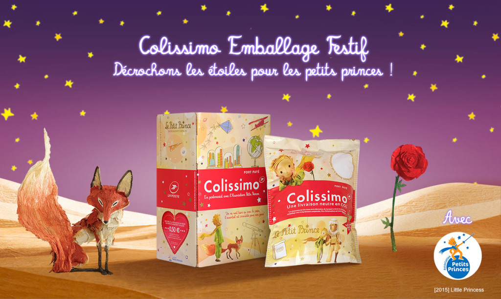 Colissimo emballages festifs Petits Princes