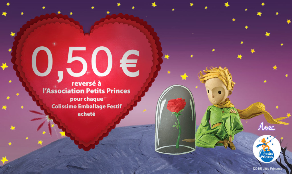 Colissimo emballages festifs Petits Princes