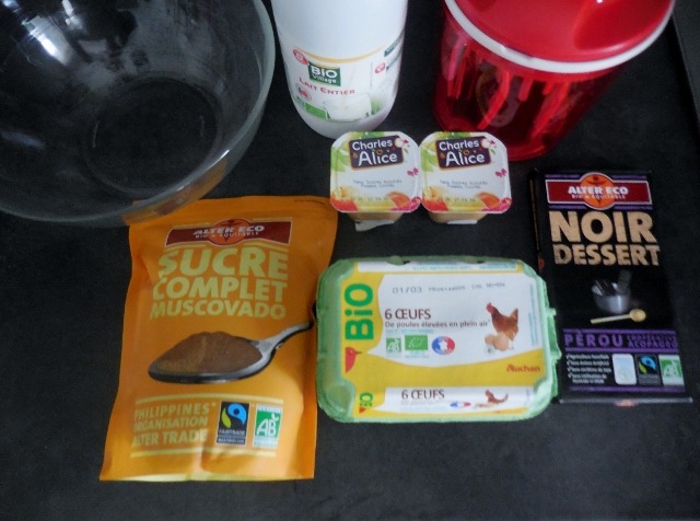 Recette de Mousse au chocolat aux coings