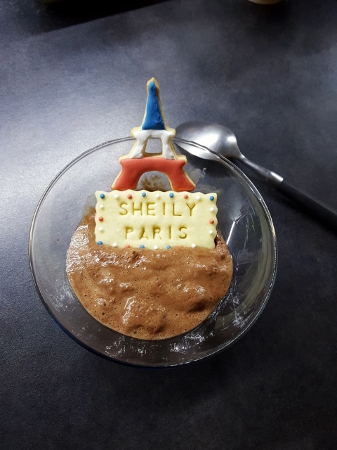 Recette de Mousse au chocolat aux coings