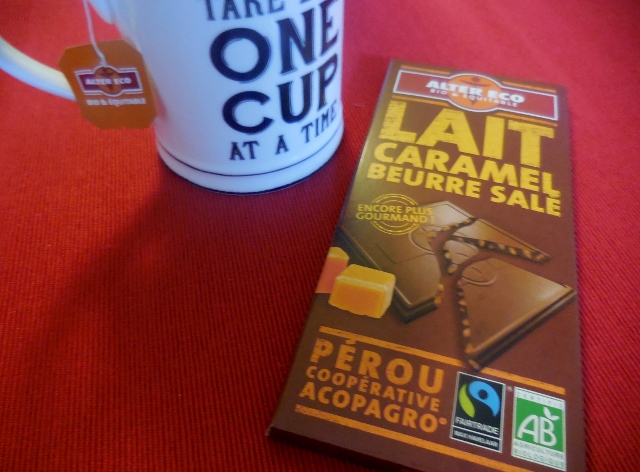 Alter Eco Chocolat Lait Caramel Beurre salé