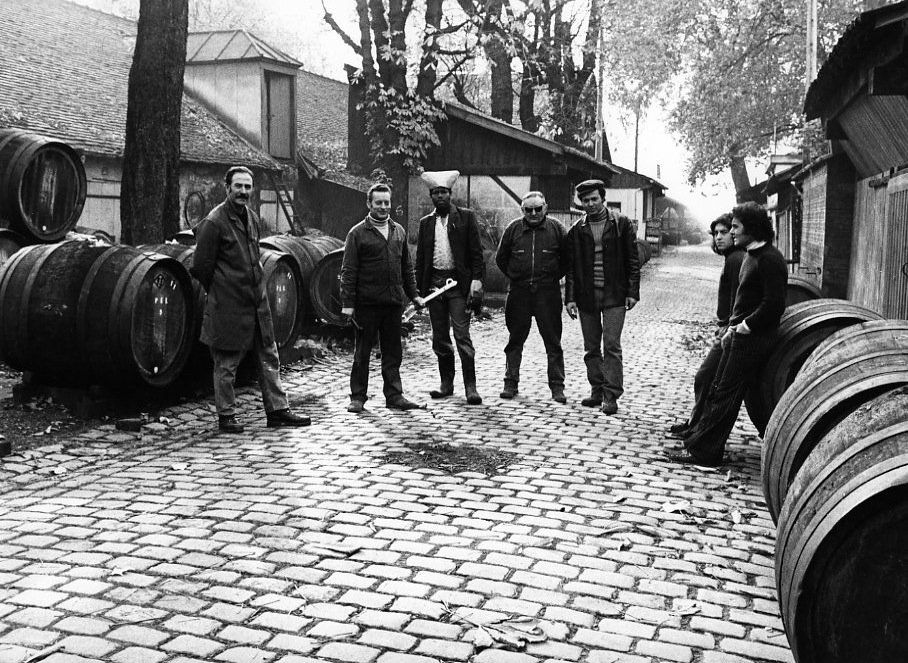 Bercy par Robert Doisneau Fanton Entrepots de Bercy Octobre 1974