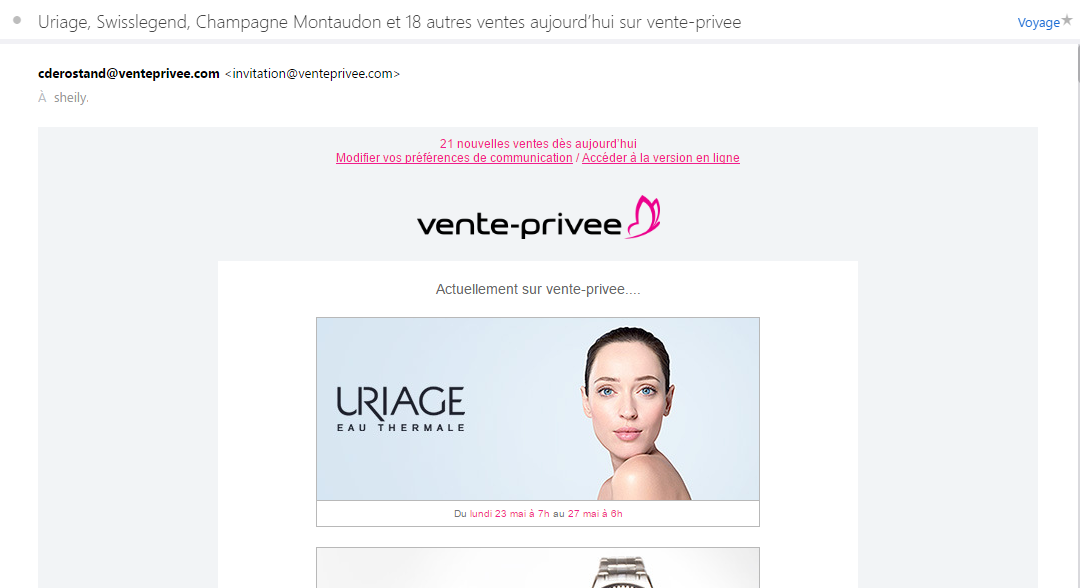 Faire des économies sur Internet (4) Ventes privées