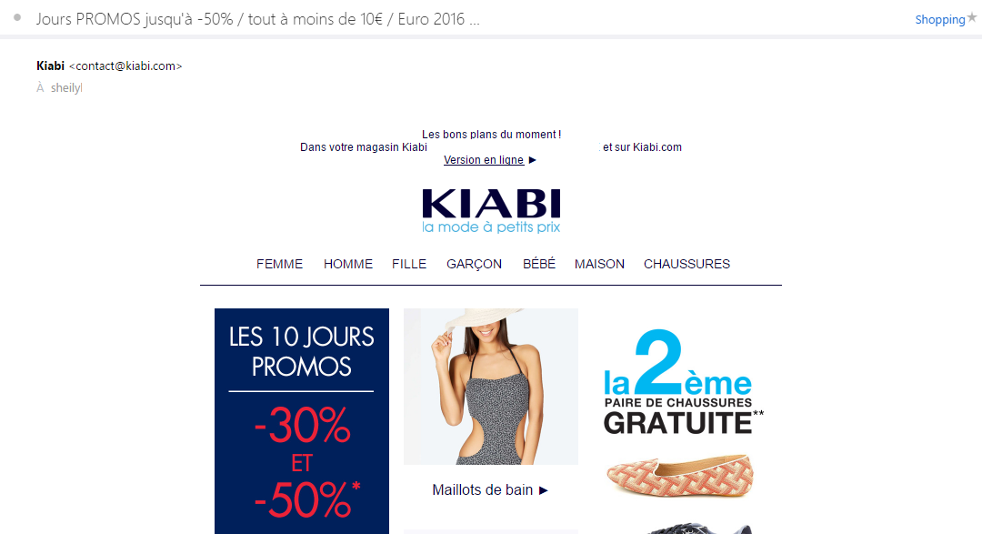 Faire des économies sur Internet (5) boutique