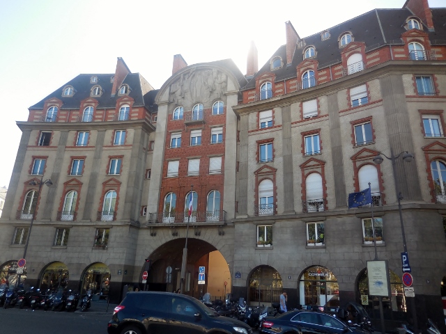 Les immeubles du Carrefour Curie 