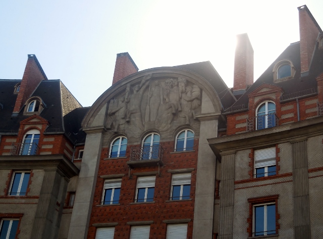 Les immeubles du Carrefour Curie 