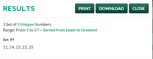 CONCOURS HARIBO RESULTATS