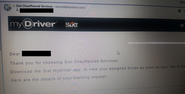 myDriver by Sixt 