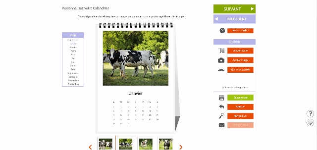 Calendriers personnalisés POPCARTE