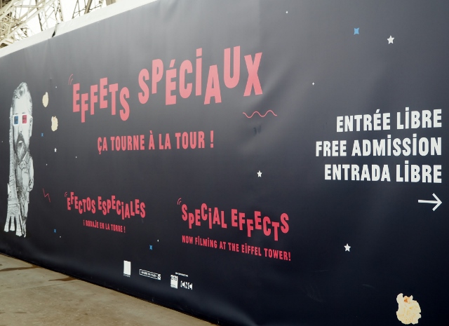 Effets spéciaux ça tourne à la Tour 