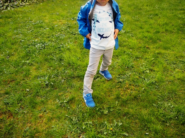 Un look Okaïdi Bleu comme l'océan