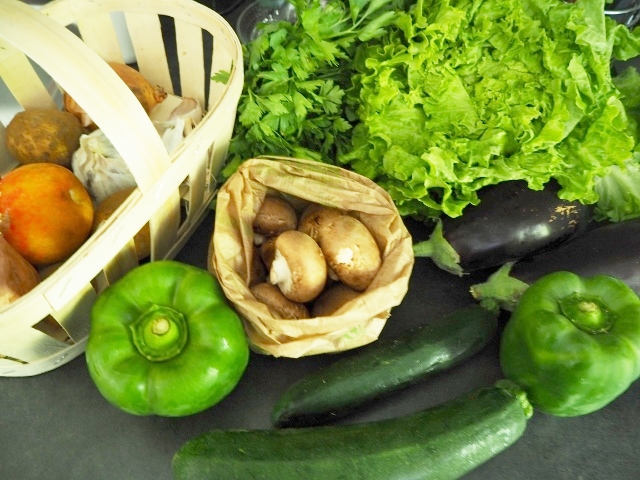 Le panier recette bio du Professeur Ciboulette 