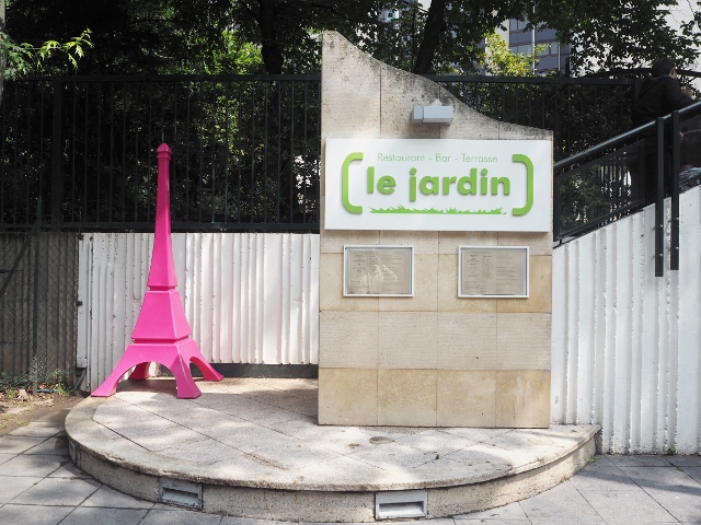 Restaurant Le Jardin rue de la Fédération