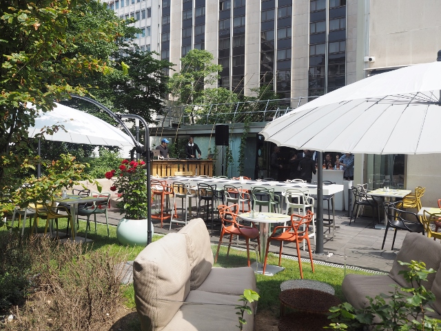 Restaurant Le Jardin rue de la Fédération