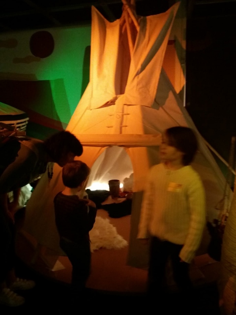 Exposition "Cabanes" à la Cité des Sciences et de l'Industrie