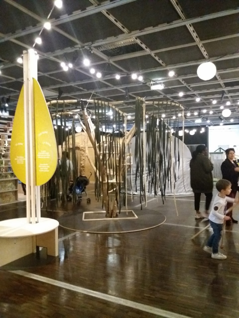 Exposition "Cabanes" à la Cité des Sciences et de l'Industrie