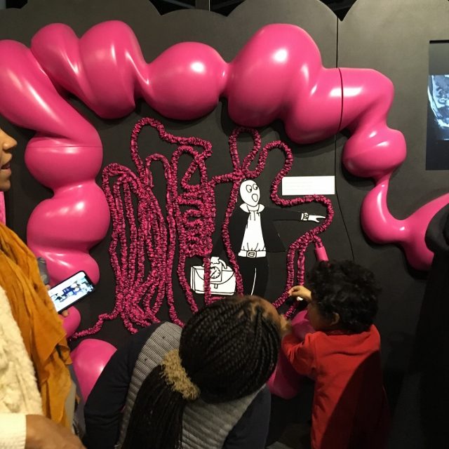 Exposition Microbiote à la Cité des Sciences et de l'Industrie