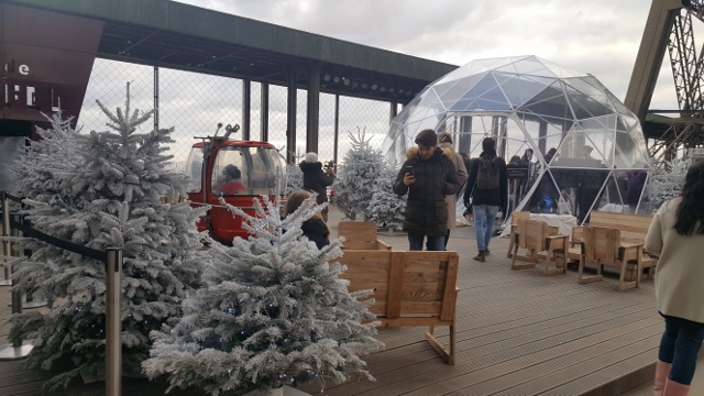 La terrasse de la Tour Eiffel 