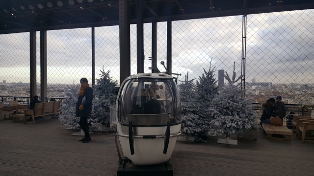 La terrasse de la Tour Eiffel 