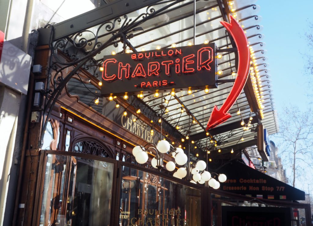 Le retour d'une institution parisienne le Bouillon Chartier Montparnasse