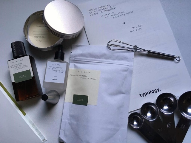 Typology cosmétiques