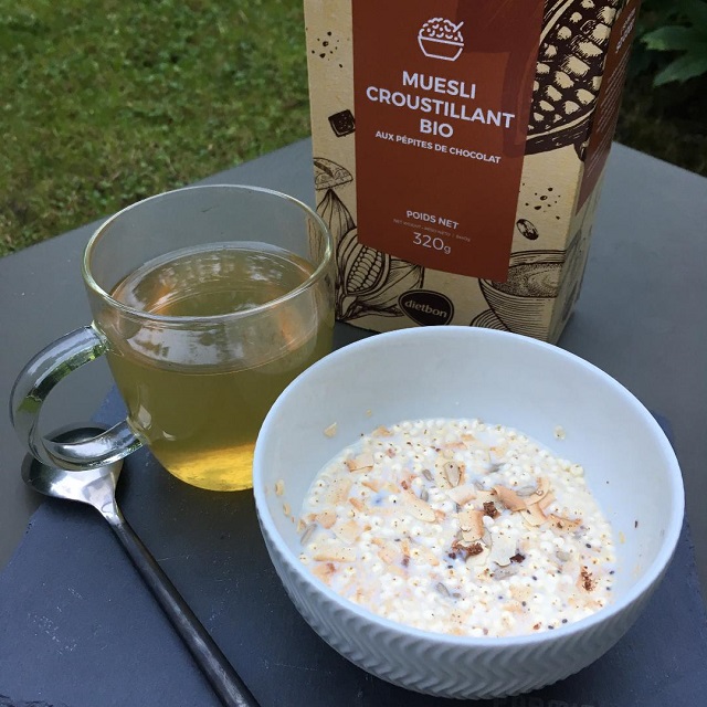 Dietbon Muesli Croustillant aux pépites de chocolat BIO