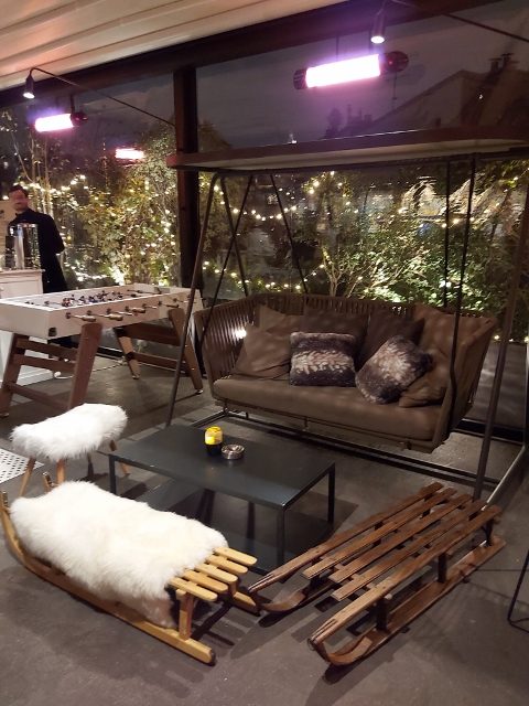 Terrass Hotel terrasse d'hiver