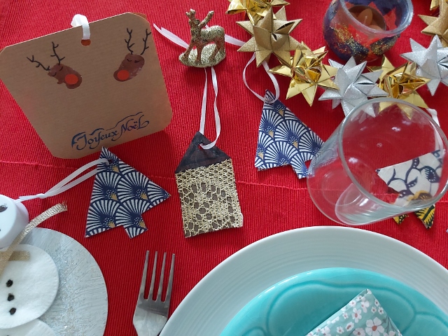 Déco table de Noël à faire soi-même : la table des enfants