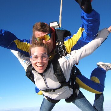 Saut en parachute près de Paris