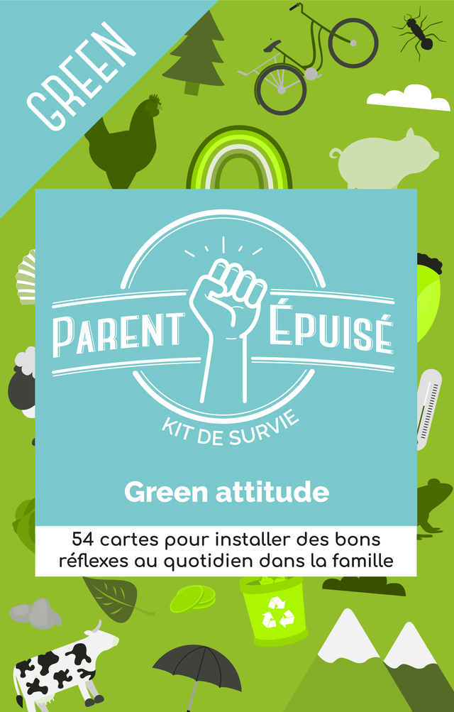 Parent Epuisé lance son kit de survie Green attitude