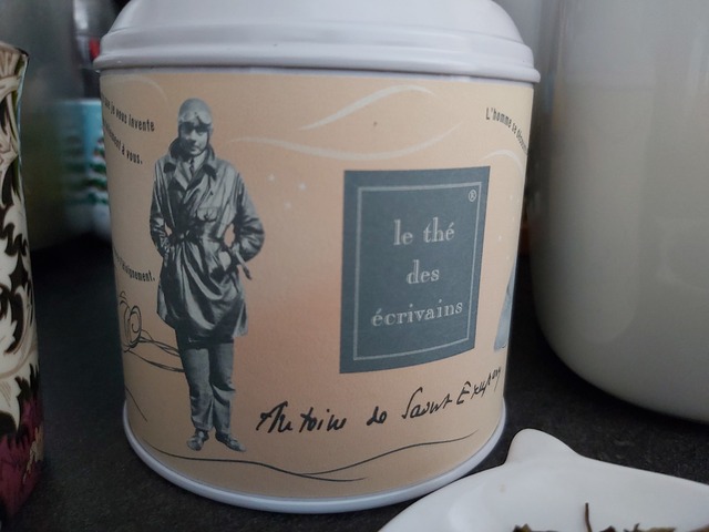 Thé Bio Antoine de Saint-Exupéry par Le Thé des Ecrivains